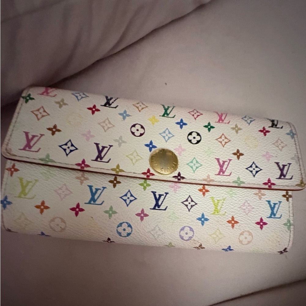 Louis Vuitton Multicolor Monogram Wallet genuine